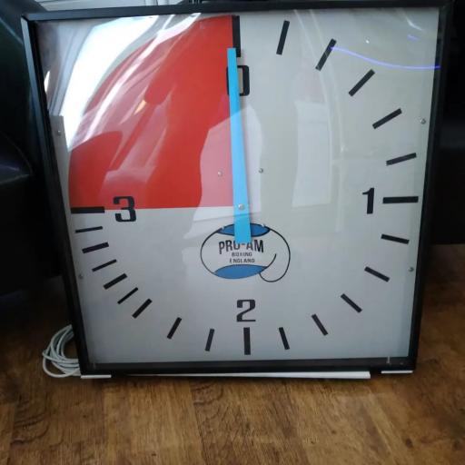 Traditional Large Boxing Gym Clock